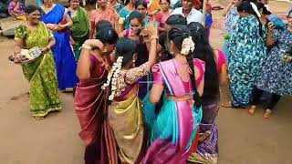 MANGAPURAM THADHA Teej festival dance petiya pyaralenna chori song mass dj dance [upl. by Aicad]