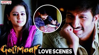 quotGolimaarquot Movie Love Scenes  Hindi Dubbed Movie  Gopichand  Priyamani  Aditya Movies [upl. by Iosep]