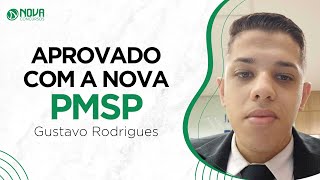 🏆 Aprovado no Concurso PM SP com a Nova Concursos  Gustavo Rodrigues [upl. by Howey]