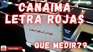 🔴 Canaima Letras Rojas MG101A4 ¿¿QUE MEDIR ❌Fuente y Charger❌ [upl. by Burkle]