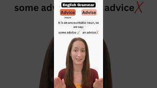 ADVICE or ADVISE  Confusing English Words [upl. by Aneehsat895]