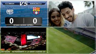 EMELEC VS BARCELONA  CAMPEONATO ECUATORIANO  06122020 [upl. by Irotal]