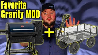 Char Griller Gravity 980 Favorite Mod chargrillergravity980 smokermodifications gravitycooker [upl. by Charley46]