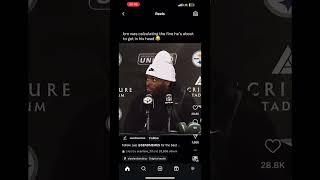 Najee Harris post game interview nfl shorts [upl. by Alejandrina]