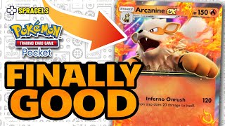 This Deck Saves Arcanine EX  Pokemon TCG Pocket [upl. by Anined]