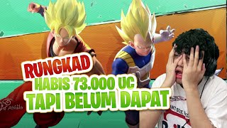 Rungkad Kapten Gacha Habis 73000 UC tapi belum dapat Semua Skin Drago Ball  PUBG Mobile Indonesia [upl. by Ellynad]