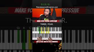 Make your Gospel Piano Expressive [upl. by Lasonde795]