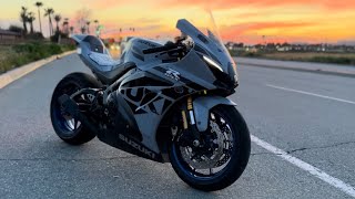 22’ Suzuki Gsxr 1000R  1 Year Review  IS IT WORTH IT [upl. by Sidnac]