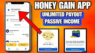 HONEYGAIN APP  ₱2506 UNLIMITED PAYOUT SA HONEYGAIN APP  UNLI PASSIVE INCOME  PAANO BA TUTORIAL [upl. by Slater]