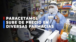 🔴🔵Cercado de Lima Paracetamol sube de 150 a 3 soles en diversas farmacias [upl. by Rusticus]