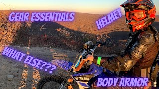 Dirt Bike GEAR Essentials [upl. by Kerby]