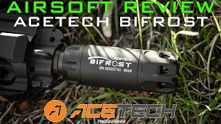 Airsoft Review 213 GEAR Acetech BIFROST Tracer ACETECH FR [upl. by Egoreg]