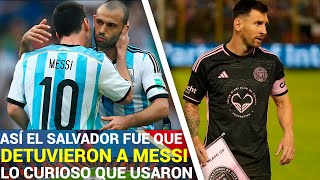 Masche QUIERE PERSUADIR a Leo para J OLIMPICOS  El CURIOSO CASO que USARON para DETENER a Messi [upl. by Ereveneug]