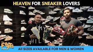 Sneaker Price in Nepal  New Balance Jordans  Juned Reviews [upl. by Noed]