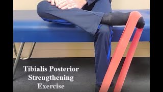 Tibialis Posterior Strengthening Exercise [upl. by Aimar]