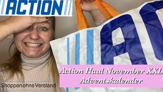 Action Haul XXL Adventskalender Besorgungen [upl. by Krongold21]