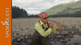 Fly fishing for Salmon on the Skeena River Kitimat River and Kalum River Canada 🇨🇦 [upl. by Brice744]