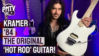 Kramer 84 In Matte White  The Hot Rod Guitar That Started It All  Review amp Demo [upl. by Gnoh502]