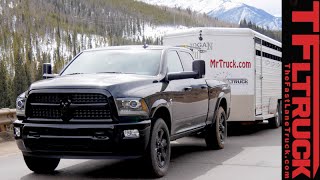 2015 Ram 2500 Cummins take on the grueling Ike Gauntlet towing review [upl. by Eanyl]