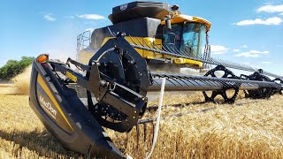 Millennial Farmer Wheat Harvest [upl. by Yelekreb]