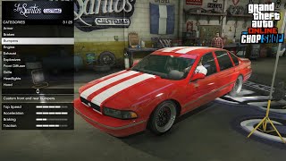 GTA Online  Declasse Impaler SZ Test Drive amp Customization [upl. by Yzdnil]