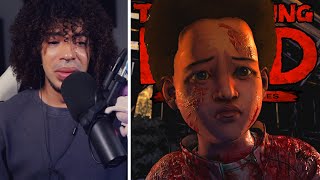 First Time Player Reacts To The Ending Of Telltales The Walking Dead Season 4 In 2024 [upl. by Ecire284]