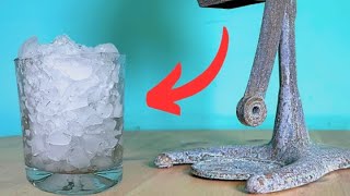 How to Crush Ice with Vintage Machine [upl. by Noelani]