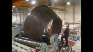 CONIC PLATE BENDING TEST  AKBEND AHS PLATE BENDING MACHINE [upl. by Anna122]