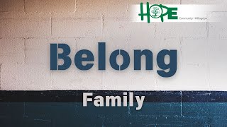 Belong  Family  William Atkinson  Hope Community Hillingdon  Sunday 16th June 2024 [upl. by Aikemit]