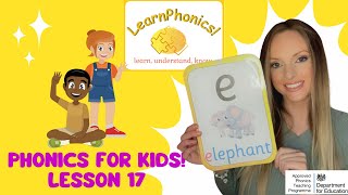 Learn the letter ‘e’ with me Lesson 17 [upl. by Balcke895]