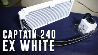 Unboxing Installation Deepcool Captain 240EX AIOLiquid Cooler AMDIntel [upl. by Eppillihp]