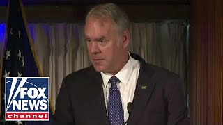 Interior Secretary Ryan Zinke stepping down at end of year [upl. by Raasch]