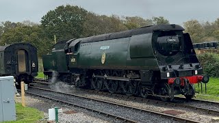 The Swanage Railway 28102024 pt1 [upl. by Nodroj921]