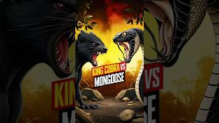 King Cobra vs Mongoose Who Wins the Ultimate Battle [upl. by Libbna]