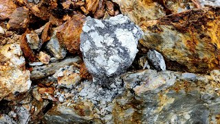 New Large Quartz Vein Found With Gold Silver Copper Zinc [upl. by Takashi]