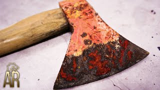 Old hatchet restoration [upl. by Yrrehs]