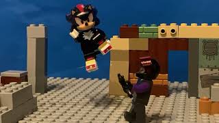 Shadow the hedgehog VS GUN Robot stop motion test [upl. by Tecil]