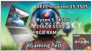 DELL Inspiron 15 3505  Ryzen 5 3450u  Gaming Test 2 [upl. by Odysseus]