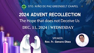 ADVENT RECOLLECTION Day 3 [upl. by Tertias69]