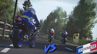 RIDE 2  SUITE GENDARMES VS MOTARDS MINIJEU [upl. by Lewej]