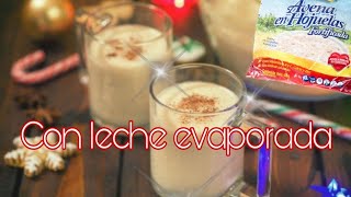 Atole de Avena con Leche evaporada exquisito [upl. by Tabbatha]