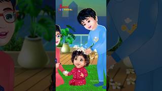 നിലാ നിലാ ഓടി വാ  Nila Nila Odi Va  Malayalam Rhymes for Children  Galatta Kids Kids song shorts [upl. by Anertac]