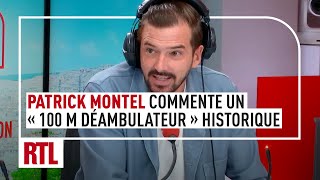 Patrick Montel commente un quot100 m déambulateurquot historique [upl. by Kurtzman499]