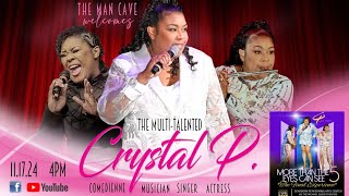 Comedienne Crystal P and her OneWoman Show quotMore Than The Eyes Can Seequot [upl. by Frankie475]