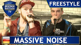 Massive Noise  Backstage Freestyle  Beatbox Battle TV [upl. by Lleneg35]