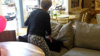 How to plump up sofa and scatter cushions [upl. by Adamson]