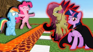 Evil My Little Pony vs Most Secure House in Minecraft [upl. by Xylon]