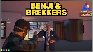 The Duo Of Benji amp Brekkers When Brekkers Almost Resigned  Nopixel 40 [upl. by Imot]