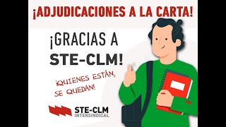 CHARLA ONLINE Adjudicaciones «a la carta» interinosas CLM [upl. by Angil]