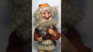 Vintage Telco Motionette Animated Christmas Toy Shop Carpenter Elf Display 1990 [upl. by Dani]